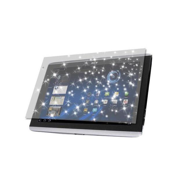 ● 高品質のACER ICONIA TAB A500用液晶保護フィルム（スクリーンプロテクター）特価でご提供！！● キラキラ！オシャレなデザイン。● 表面硬度3Hでキズを付きにくい保護フィルム。● 透明度は99%。● 付属品は豊富に揃えてい...