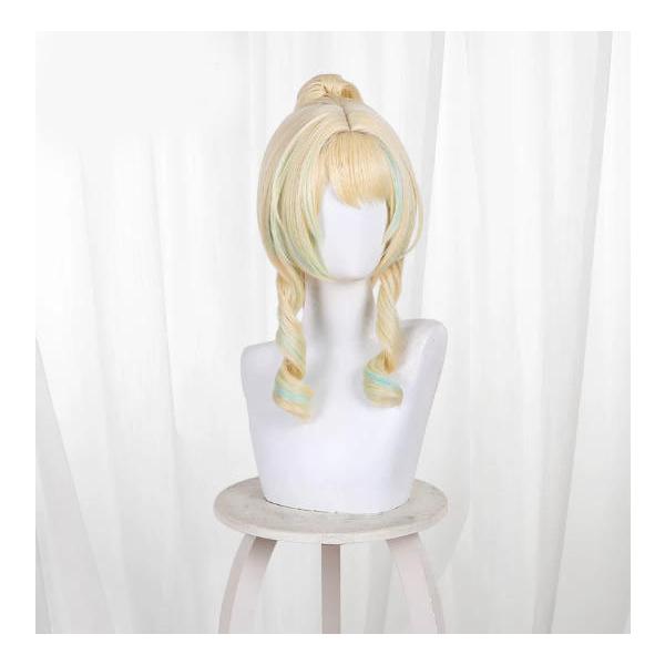 原神project げんしん 風 Vesna ヴェスナ コスプレ ウィッグ 激安 WIG 高温耐熱 イベント クリスマス ハロウィン仮装 文化祭