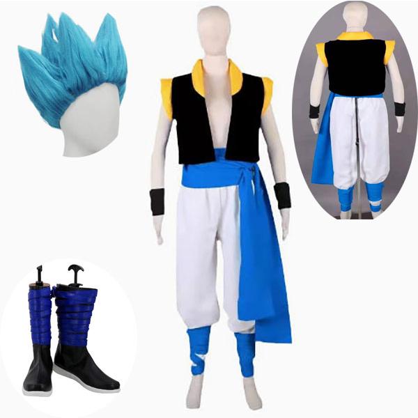 ドラゴンボール超 風 ブロリー ベジータ合体 ベジット ゴジータ コスプレ 衣装 ウィッグ 靴 ハロウィン 変装 仮装 コスチューム cosplay イベント クリスマス