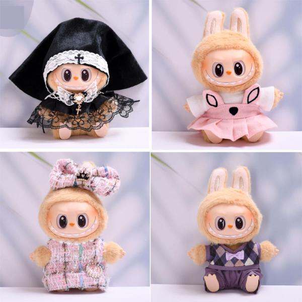 新品 18色 THE MONSTERS Exciting Macaron ぬいぐるみ用服 LABUBU