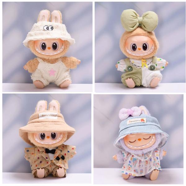 新品 18色 THE MONSTERS Exciting Macaron ぬいぐるみ用服 LABUBU