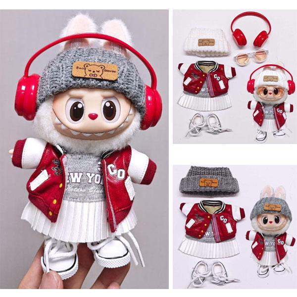 新品 8色 THE MONSTERS Exciting Macaron ぬいぐるみ用服 LABUBU
