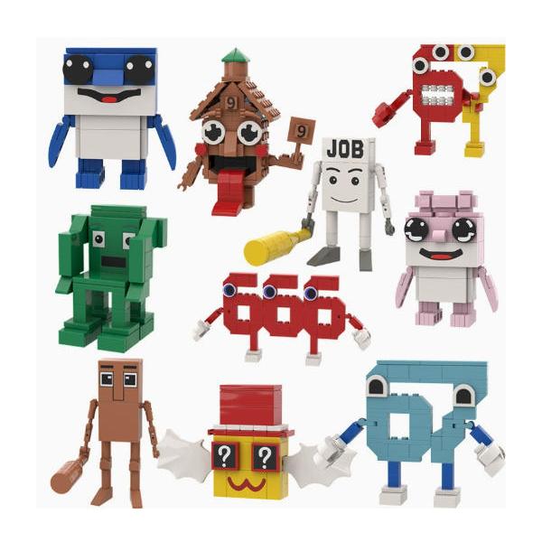 ブロック 積み木 トララレロ・トララ ネットミーム イタリアンブレインロット おもちゃ キャラクター フィギュア プラモデ