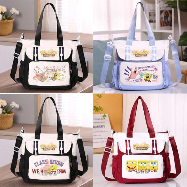2026 新品 SpongeBob SquarePants 風 周辺 ショルダーバッグ 大容量