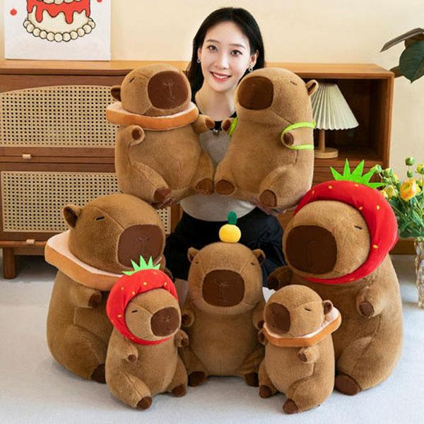 2026新品 14色 送料無料 ぬいぐるみ カピバラ 動物 抱き枕 ベッド 玩具
