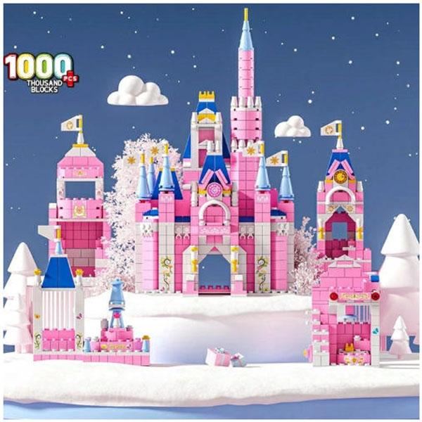 レゴ 互換 ブロック ディズニー プリンセスキャッスル 6in1 1000PCS