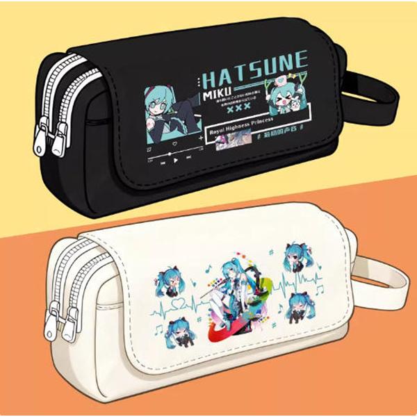 2026 新品 17色 初音ミク風 文房具 筆箱 文具収納 男女兼用 クリスマス ハロウィン 軽量 通学 ペンケース 誕生日プレゼント
