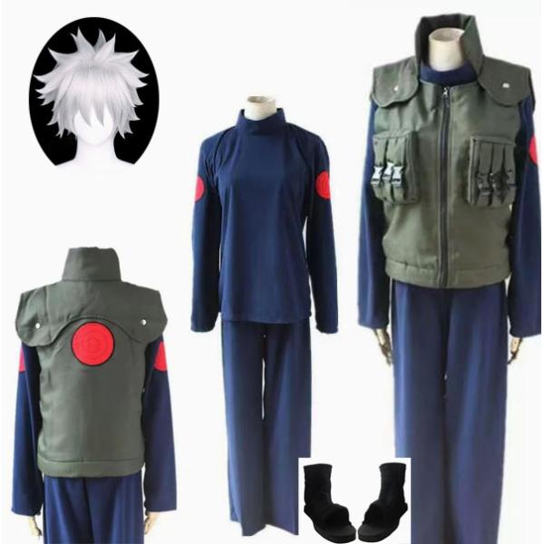 NARUTO -ナルト- 上忍服 特別上忍 はたけカカシ コスプレ衣装 子供用