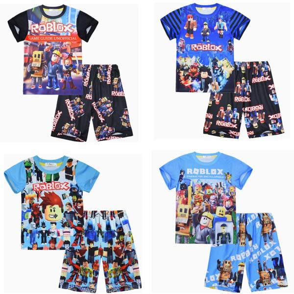 ROBLOX 6色 春秋パジャマセット 上下セット 子供用パジャマ 男女兼用 半袖 プレゼント　ゲームキャラクター衣装 クリスマスプレゼント