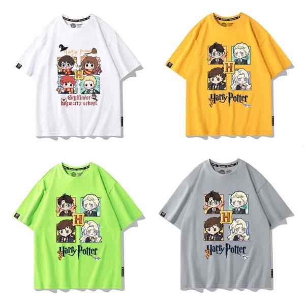 激レア　ハリーポッター　動物　ペット　キャラクター　Tシャツ 新作 ハリー・ポッター魔法の覚醒 半袖 T シャツ メンズ 夏服