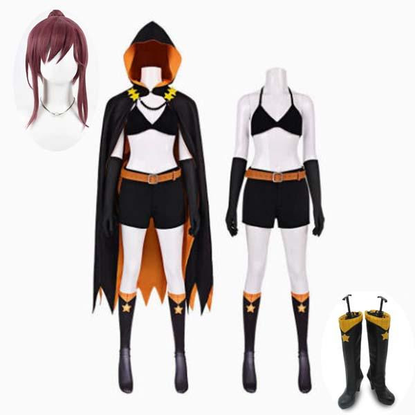 Re：ゼロから始める異世界生活 風シャウラコスプレ衣装 ウィッグ 靴