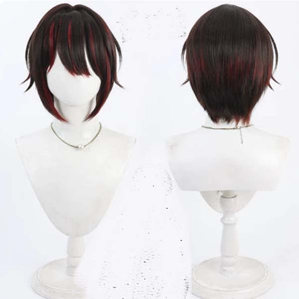 にじさんじ VTuber 風 ましろ爻 コスプレ ウィッグ 激安 WIG 高温耐熱