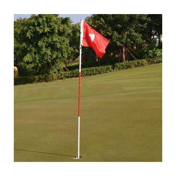 ゴルフピンフラッグ ホールカップ ゴルフグッズ スポーツ用品 旗 練習
