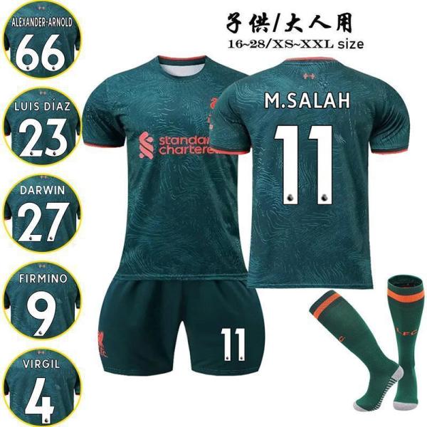リヴァプール　サッカーユニフォーム リヴァプール ユニフォーム サッカーウェア 22-23 アウェイ 大人