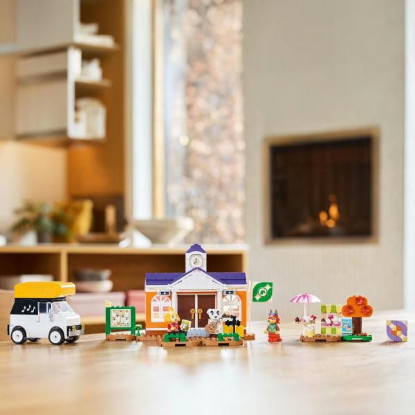 ���S(LEGO) �ǂ��Ԃ̐X �L��� �Ƃ��������C�u �������� �ߋ� �a���� �v���[���g �u���b�N ���̎q �j�̎q �q�� �Q�[�� 77052 ���i�摜1