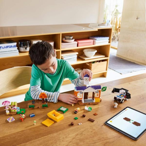 ���S(LEGO) �ǂ��Ԃ̐X �L��� �Ƃ��������C�u �������� �ߋ� �a���� �v���[���g �u���b�N ���̎q �j�̎q �q�� �Q�[�� 77052 ���i�摜2
