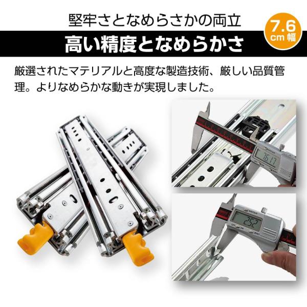 �X���C�h���[�� 3�i���� ���C�h�X���C�h 53�^ ��53mm ����90cm ���ω׏d �x�A�����O �������b�N�@�\�t DIY �L�����s���O�J�[ ������ ���i�摜3
