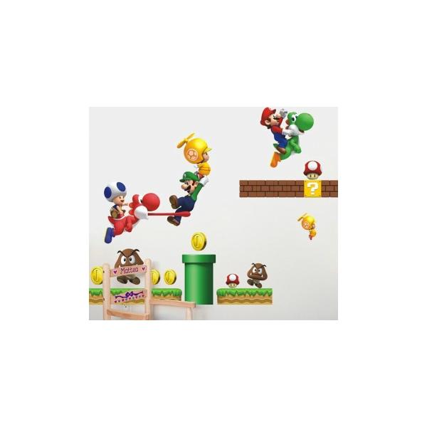 ウォールステッカー 子供部屋 マリオ 壁シール ウォールシール はがせる かわいい ディズニー インテリアシール Buyee Buyee 日本の通販商品 オークションの代理入札 代理購入