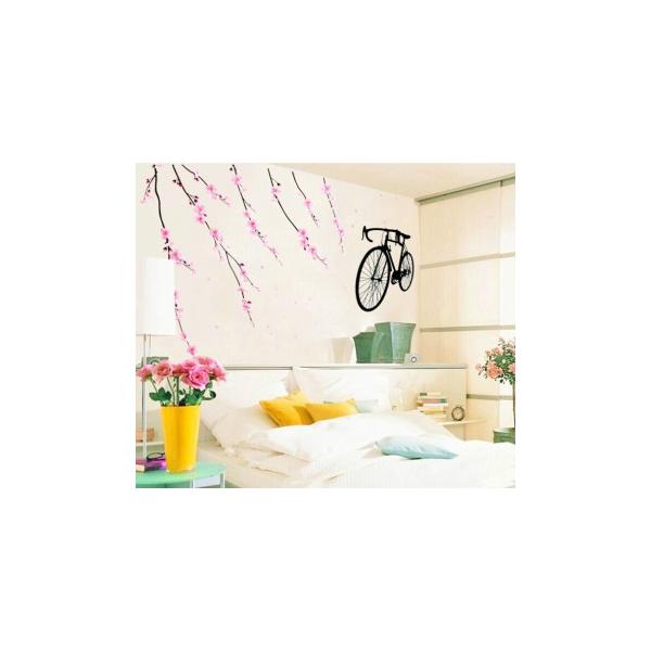 ウォールステッカー ピンク花 自転車 木 植物 北欧 モダン おしゃれ 壁シール ウォールシール インテリアシール はがせる Buyee Buyee Japanese Proxy Service Buy From Japan Bot Online