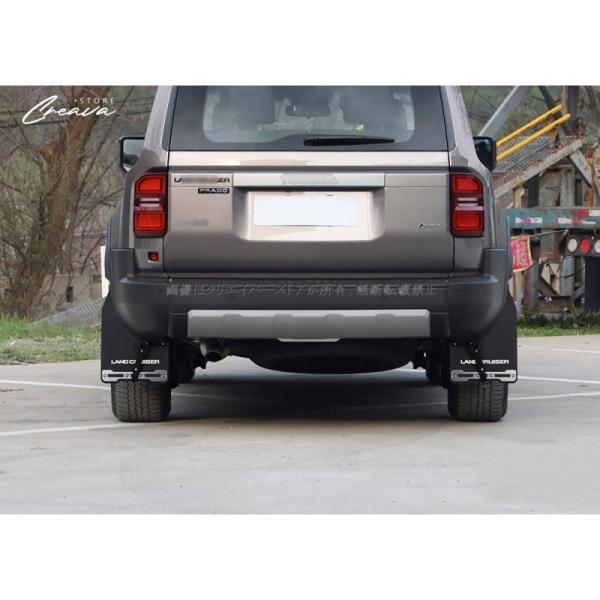 らっきー ランドクルーザー マッドフラップ 4枚セット 楽天市場】ランクル 250 マッドフラップ 4p マッドガード オフロード