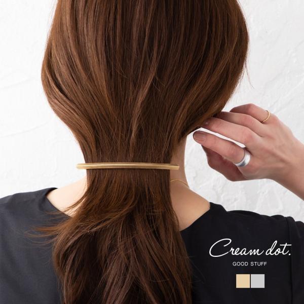 ジェモロジー　ロングバレッタ　ヘアアクセサリー メタルロング シンプリーバレッタ – ciite'