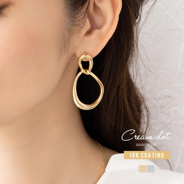 陶器風 花柄 サークル型 丸 ジルコニア ペイント 転写 ビーズ 大ぶり ピアス 陶器風 花柄 サークル型 丸 ジルコニア ペイント 転写 ビーズ