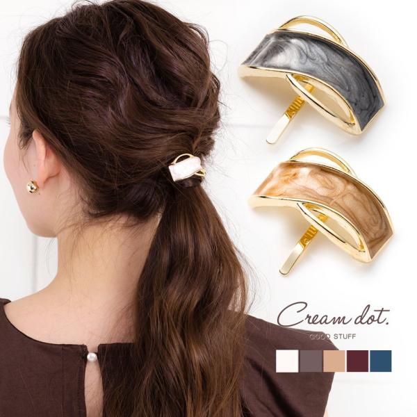 ひまういページ　レジンヘアゴム 5点　クリップ1点　ポニーフック2点 ひまういページ レジンヘアゴム 5点 クリップ1点 ポニーフック2