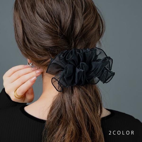 アッカ ホワイトレース バレッタ、ヘアゴムセット creeam_k01462