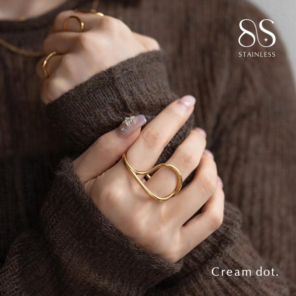 Cream dot.（クリームドット） サージカルステンレス リング 指輪 金属