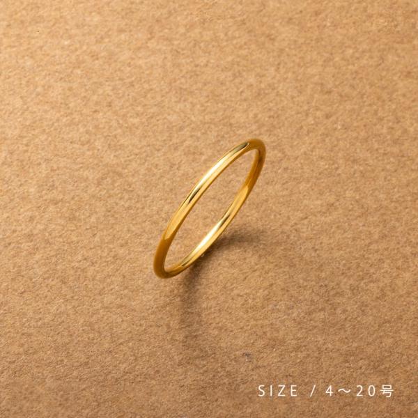 Cream dot. ステンレス製 リング 指輪 金属アレルギー 大きい
