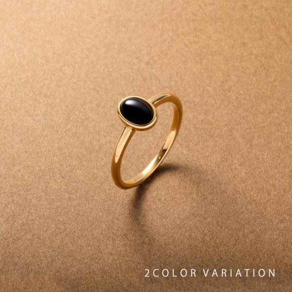 Cream dot.（クリームドット） サージカルステンレス 天然石 リング