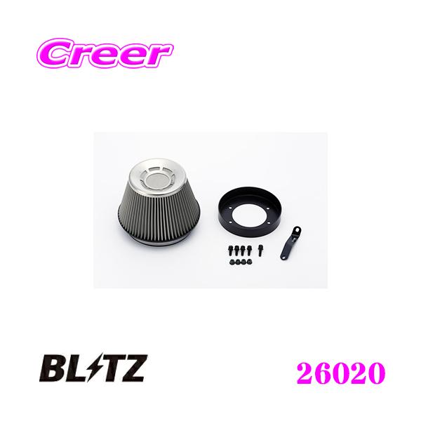 BLITZ ubc No.26020 SUS POWER AIR CLEANER Y Xe[WA(WGNC34)pTXp[ RA^CvGAN[i[