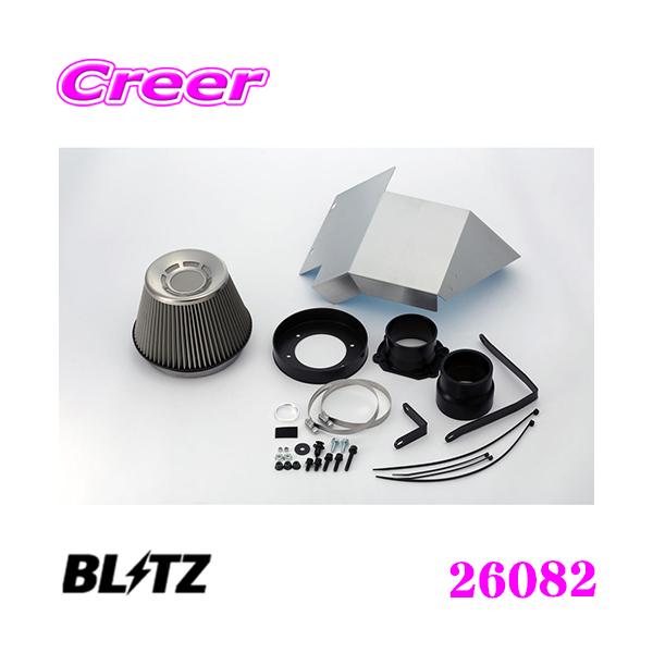 BLITZ No.26082 SUS POWER AIR CLEANER 三菱 ランサー