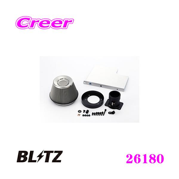 BLITZ No.26180 SUS POWER AIR CLEANER �X�o�� ���K�V�B �c�[�����O���S��(BRG)�p �T�X�p���[ �R�A�^�C�v�G�A�N���[�i�[