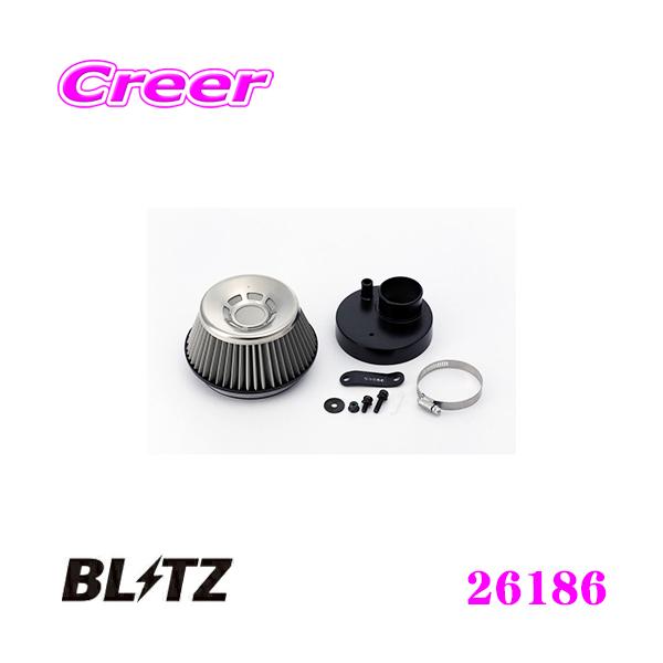 BLITZ ubc No.26186 SUS POWER AIR CLEANER XYL Ag[NX(HA22S)p TXp[ RA^CvGAN[i[