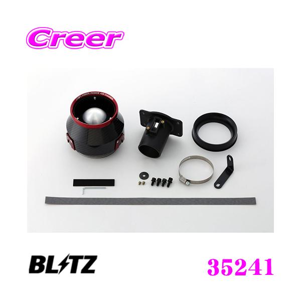 BLITZ ubc No.35241 Y E12 m[gjXp J[{p[ RA^CvGAN[i[ CARBON POWER AIR CLEANER