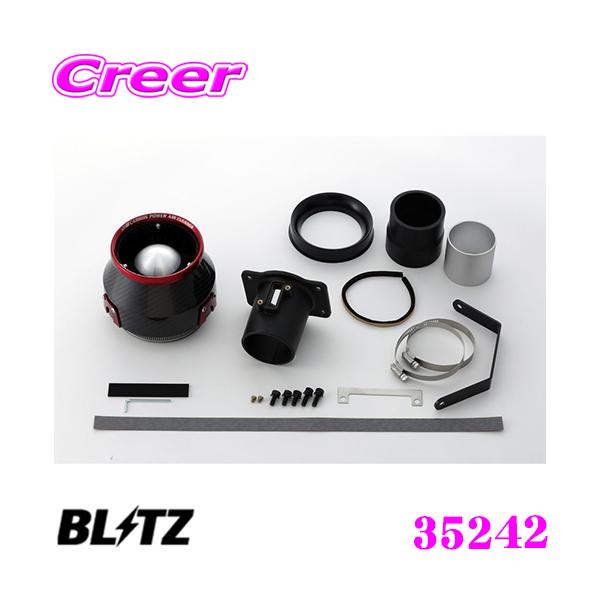 BLITZ ubc No.35242 g^ NGX50 C-HR ^[{p J[{p[ RA^CvGAN[i[ CARBON POWER AIR CLEANER