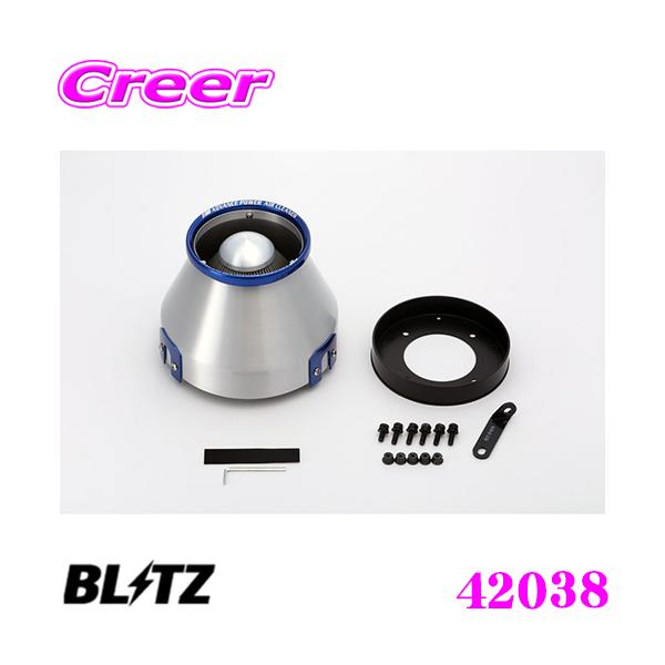 BLITZ �u���b�c No.42038 ADVANCE POWER AIR CLEANER ���Y �G���O�����h(E51/NE51/ME51)�p �A�h�o���X�p���[ �R�A�^�C�v�G�A�N���[�i�[