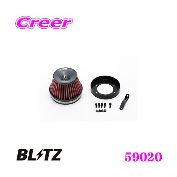 BLITZ No.59020 SUS POWER CORE TYPE LM-RED Y Xe[WA(WGNC35)p TXp[ RA^CvLM GAN[i[