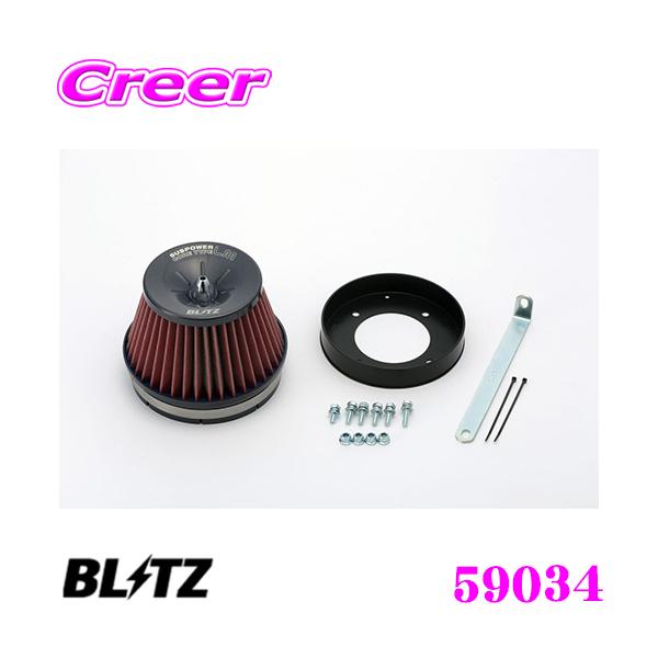 BLITZ ubc No.59034 SUS POWER CORE TYPE LM-RED Y Zi(RC24)p TXp[ RA^CvLM GAN[i[