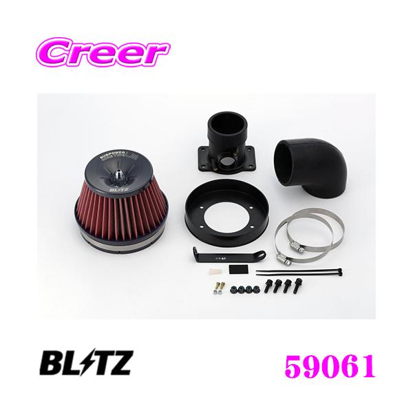 BLITZ ブリッツ No.59061 SUS POWER CORE TYPE LM-RED トヨタ