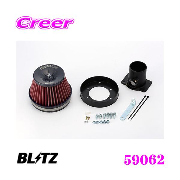 BLITZ ubc No.59062 SUS POWER CORE TYPE LM-RED g^ EBbV(ZNE10n)p TXp[ RA^CvLM GAN[i[