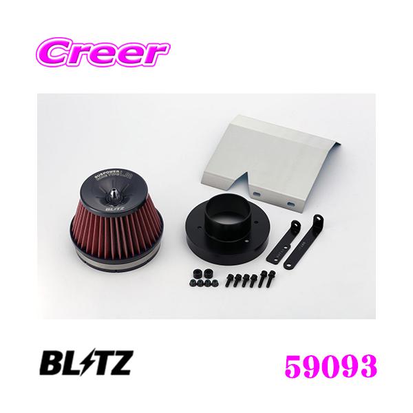 BLITZ No.59093 SUS POWER CORE TYPE LM-RED }c_ [hX^[(NA8C)p TXp[ RA^CvLM GAN[i[