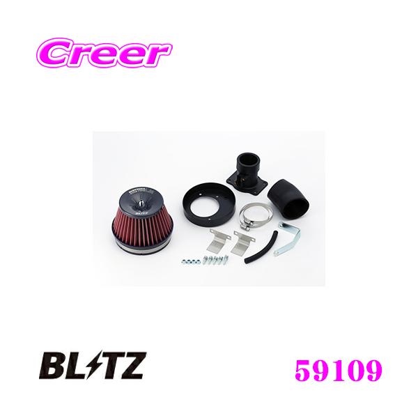 BLITZ No.59109 SUS POWER CORE TYPE LM-RED z_ t[h(GB3)p TXp[ RA^CvLM GAN[i[