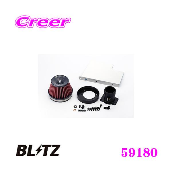 BLITZ No.59180 SUS POWER CORE TYPE LM-RED Xo tHX^[(SJG)p TXp[ RA^CvLM GAN[i[