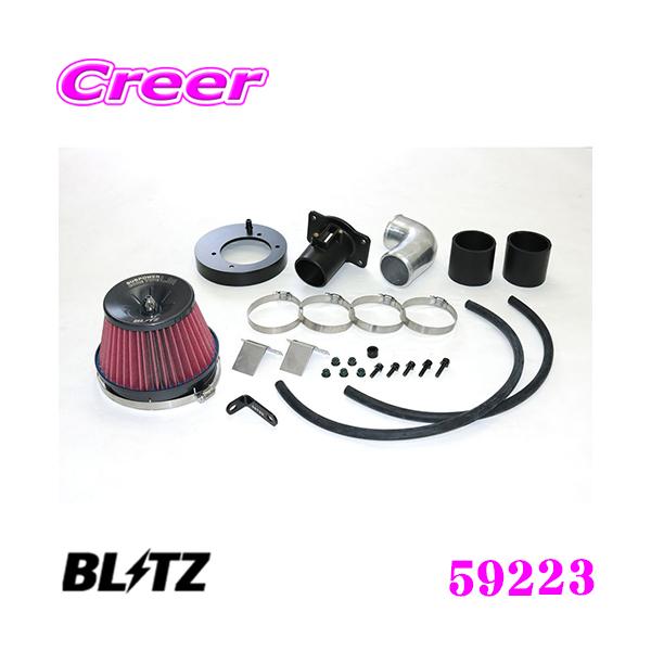 BLITZ No.59223 SUS POWER CORE TYPE LM-RED z_ tBbg(GK5/GP5/GP6)p TXp[ RA^CvLM GAN[i[