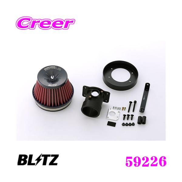 BLITZ No.59226 SUS POWER CORE TYPE LM-RED g^ At@[h/Ft@CA(AGH30n)p RA^CvLM GAN[i[