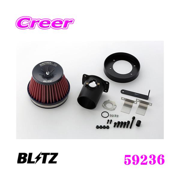 BLITZ ubc No.59236 SUS POWER CORE TYPE LM-RED g^ NEAX[g(ARS210)p