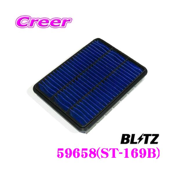BLITZ ubc ST-169B No.59658 POWER AIR FILTER LM 210n nCbNXT[t 120n 150n hN[U[vhp N