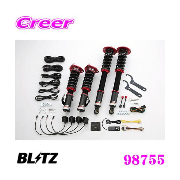 BLITZ製 サスペンションキット BLITZ ブリッツ 98755 DAMPER ZZ-R SpecDSC PLUS 日産 S14